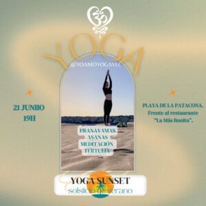 Yoga Sunset con Yoamoyoga Valencia